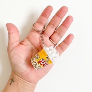 Popcorn Keychain